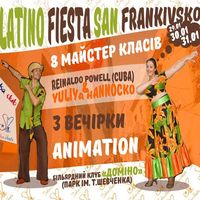 Семінари-вечірки Latina Fiesta San-Frankivsko