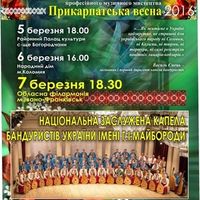 Концерт капели бандуристів імені Г.І. Майбороди